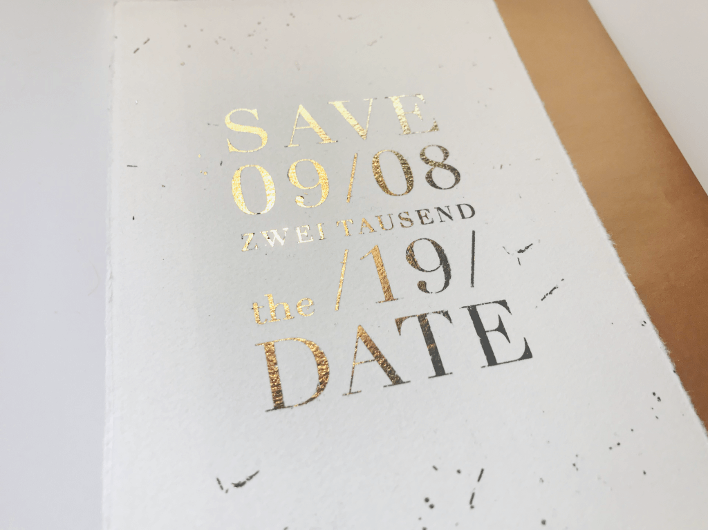 Metallic Glänzender Hochzeitstrend 2019