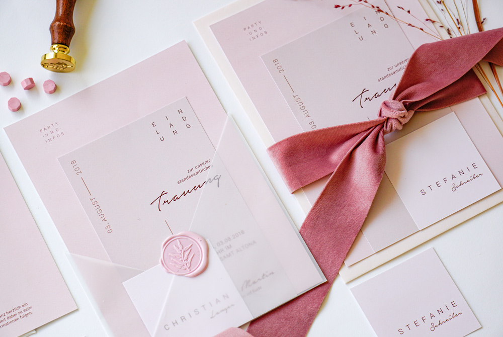 paperloveink blog hochzeit einladung vs. Save-the-date