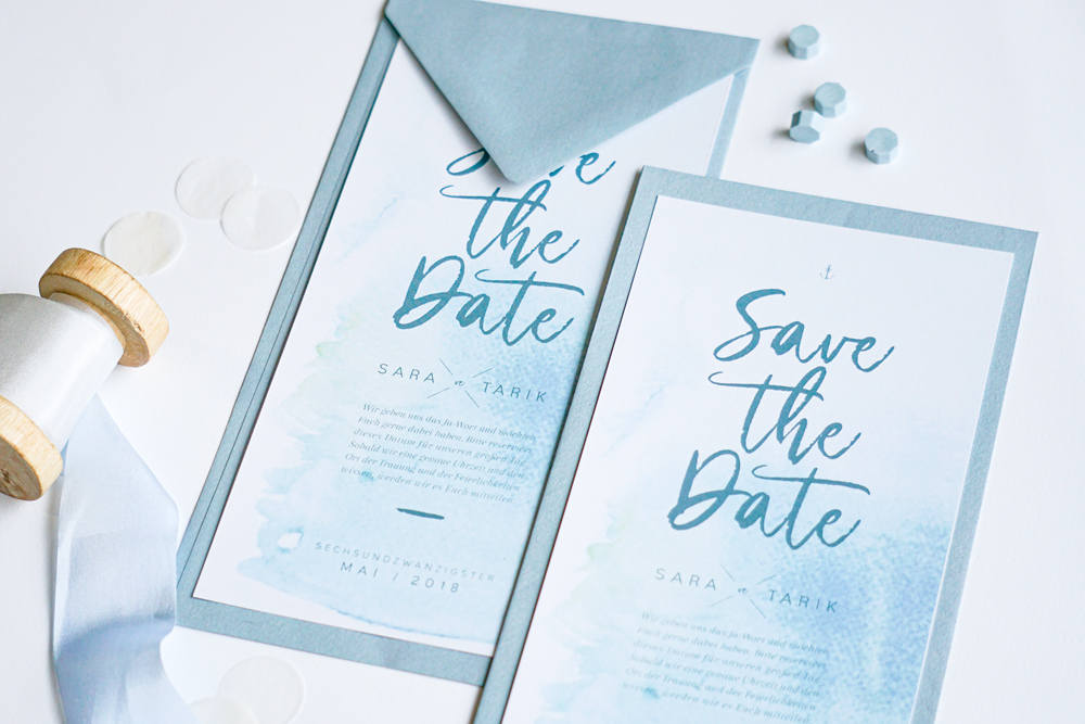 paperloveink blog hochzeit einladung vs. Save-the-date