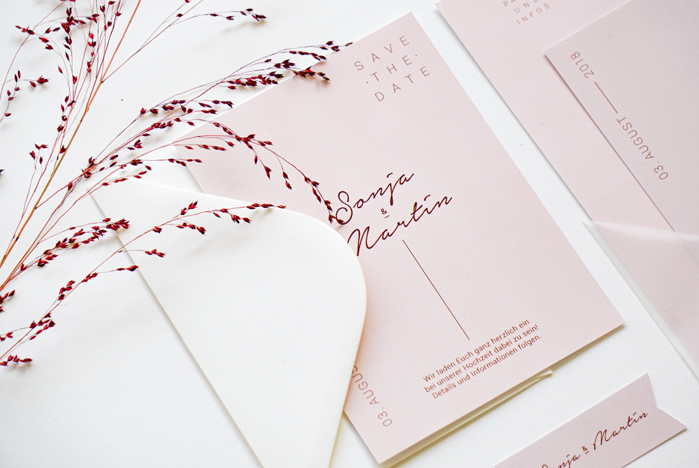 paperloveink blog hochzeit einladung vs. Save-the-date